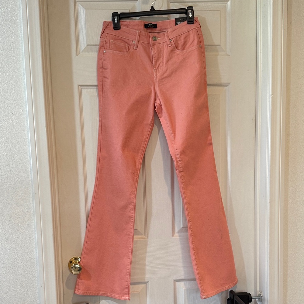 True Religion Pink Boot Cut Jeans